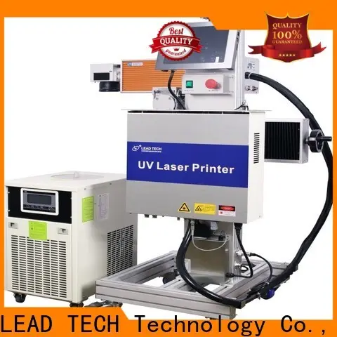 LEAD TECH portable laser marking machine Supply for beverage industry printing 1