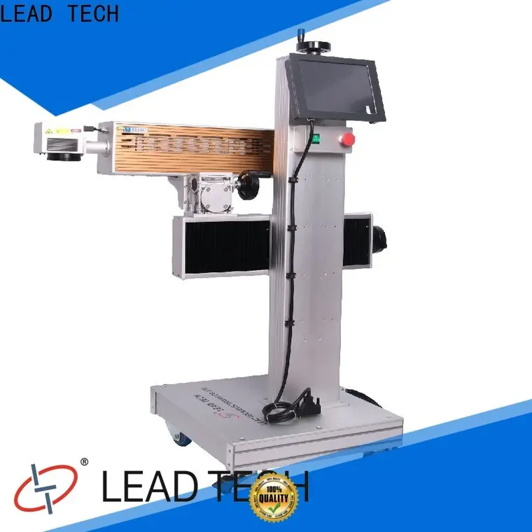 LEAD TECH diode laser marking machine fast-speed for food industry printing 1