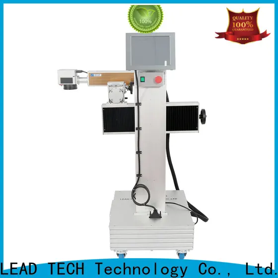 LEAD TECH mini laser etching machine company for auto parts printing 1