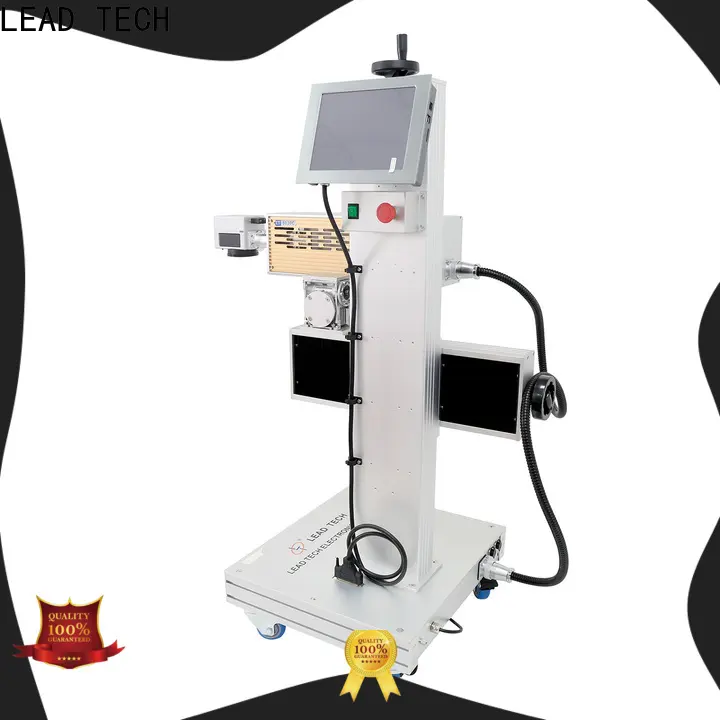 LEAD TECH co2 laser marking machine easy-operated for drugs industry printing 1