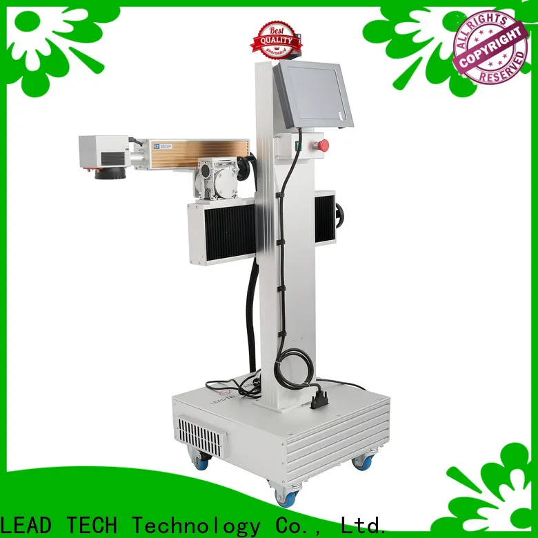 LEAD TECH 3d fiber laser marking machine manufacturers for daily chemical industry printing 1