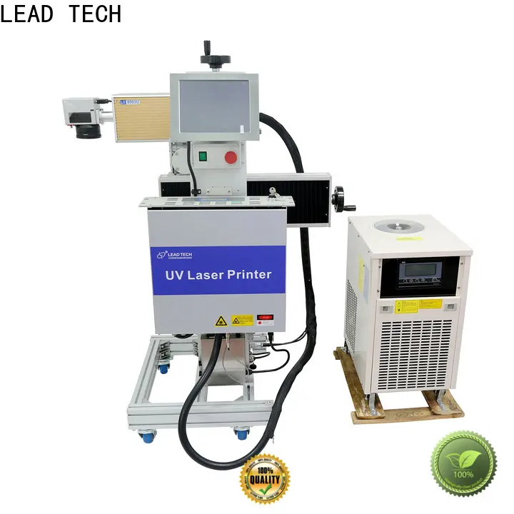 LEAD TECH co2 laser marking machine price promotional for pipe printing 1