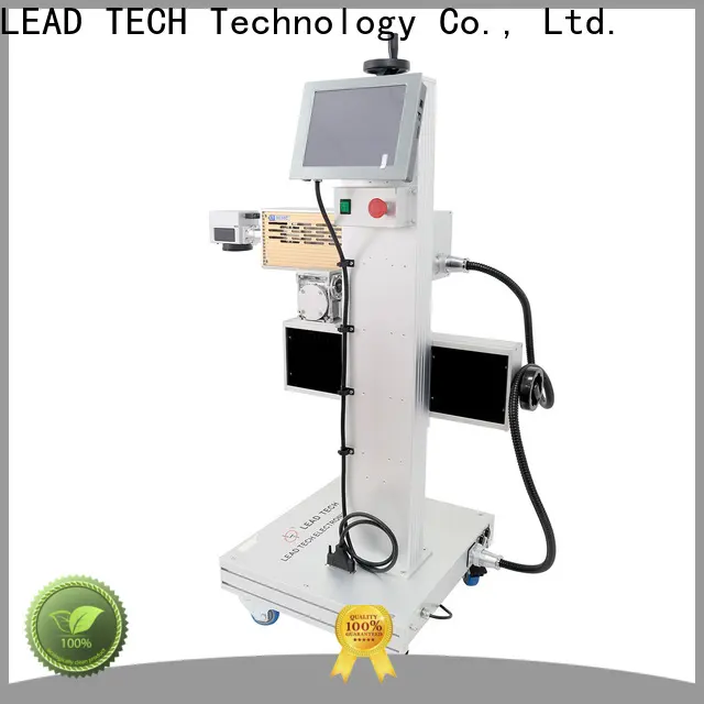LEAD TECH 담배 산업 인쇄를 위한 금 레이저 마킹 기계 가격 빠른 속도 1