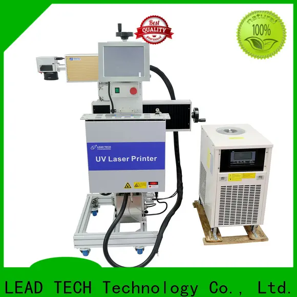 LEAD TECH aluminum structure color laser marking fast-speed for building materials printing 1