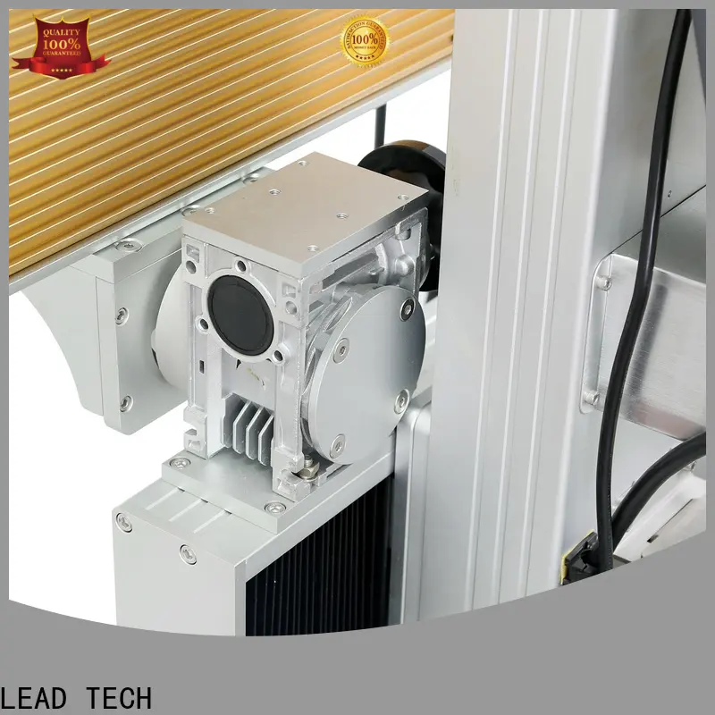 LEAD TECH handheld laser etching machine company for beverage industry printing 1