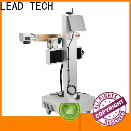 LEAD TECH portable laser etching machine promotional for food industry printing 1