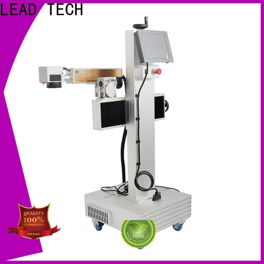 LEAD TECH glass etching machine cost easy-operated for food industry printing 1