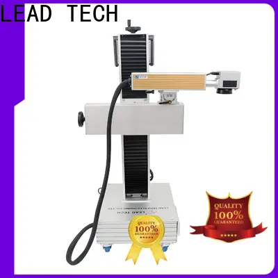 LEAD TECH dustproof portable laser marking machine price promotional for building materials printing 1