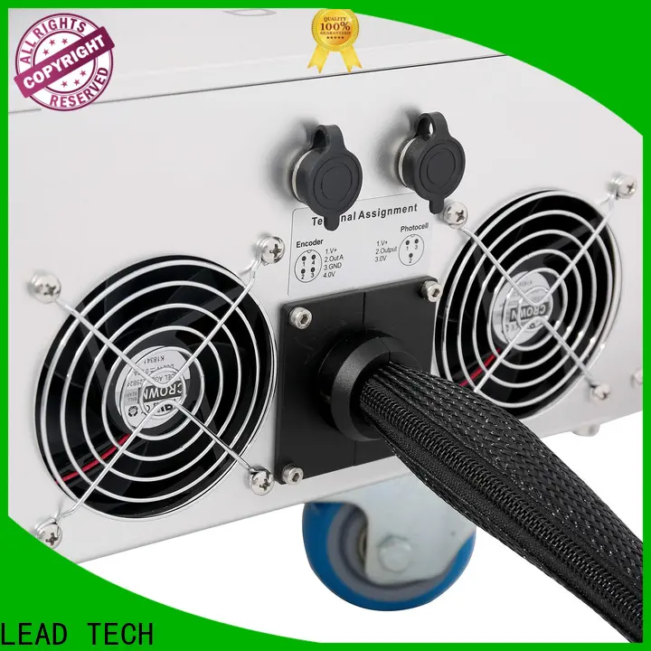 LEAD TECH aluminum structure portable laser etcher for business for food industry printing 1