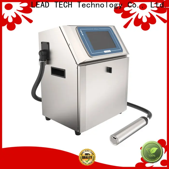 LEAD TECH commercial network inkjet printer fast-speed for auto parts printing 1