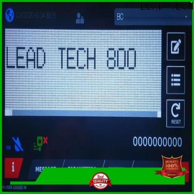 LEAD TECH Custom thermal inkjet printer manufacturers professtional for food industry printing 1