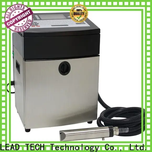LEAD TECH domino inkjet printer for auto parts printing 1
