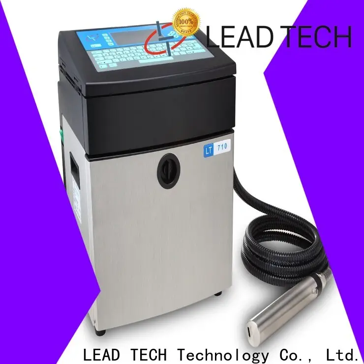 LEAD TECH 식품 산업 인쇄를 위한 혁신적인 잉크젯 프린터 라벨 공급업체 1