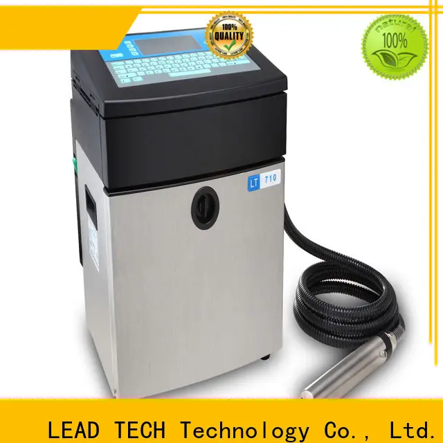 LEAD TECH Custom inkjet printer test easy-operated for tobacco industry printing 1