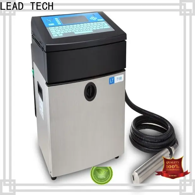 LEAD TECH commercial best continuous ink printer for auto parts printing 1