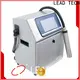 New leadtech coding custom for building materials printing 1