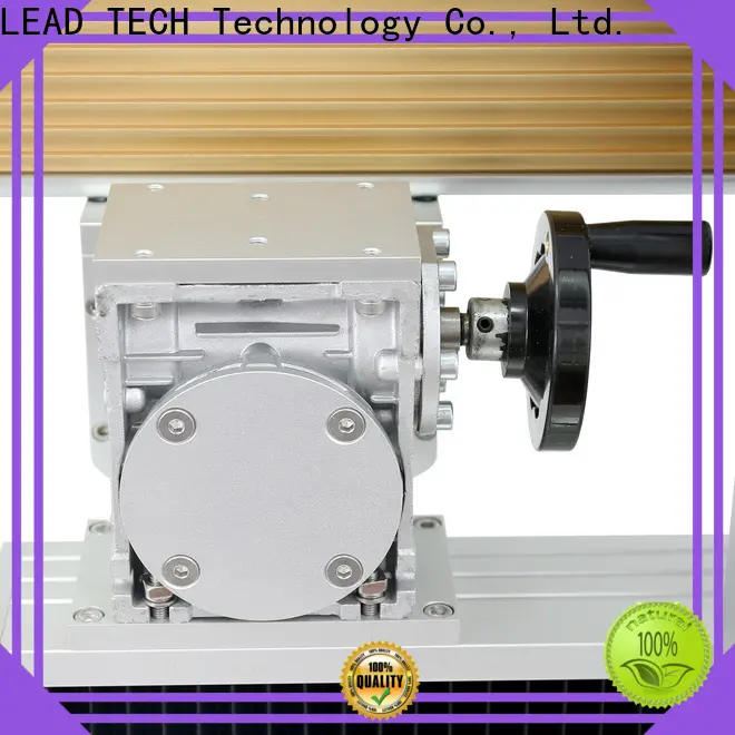 Leadtech Coding Custom semi automatic batch coding machine company for auto parts printing 1