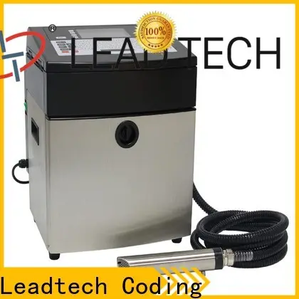 Leadtech Coding ribbon batch coding machine company for auto parts printing 1