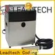 Leadtech Coding ribbon batch coding machine company for auto parts printing 1