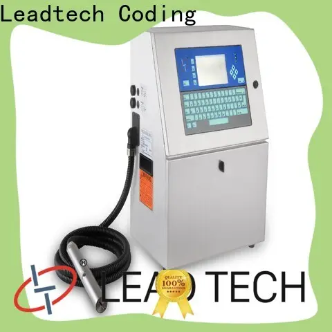 Leadtech Coding hand operated batch coding machine factory for auto parts printing 1