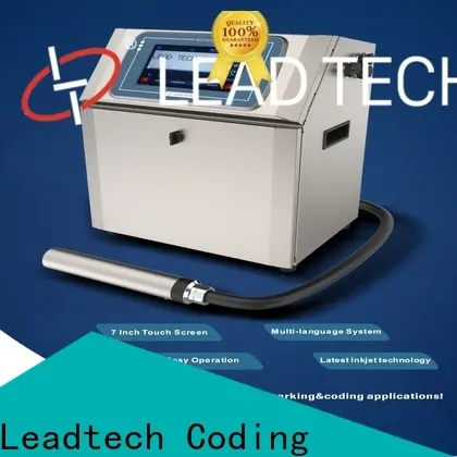 New automatic batch code printing machine company for beverage industry printing 1