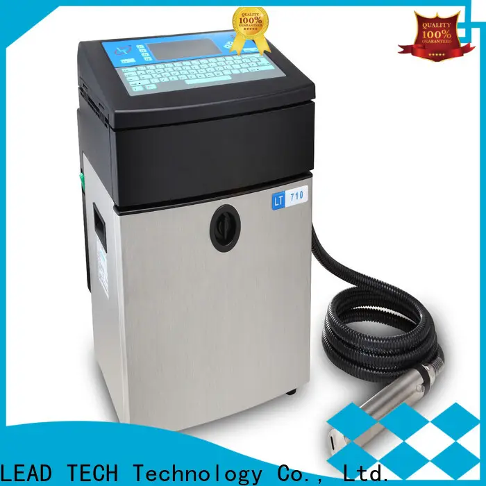 Leadtech Coding automatic batch coding machine custom for drugs industry printing 1