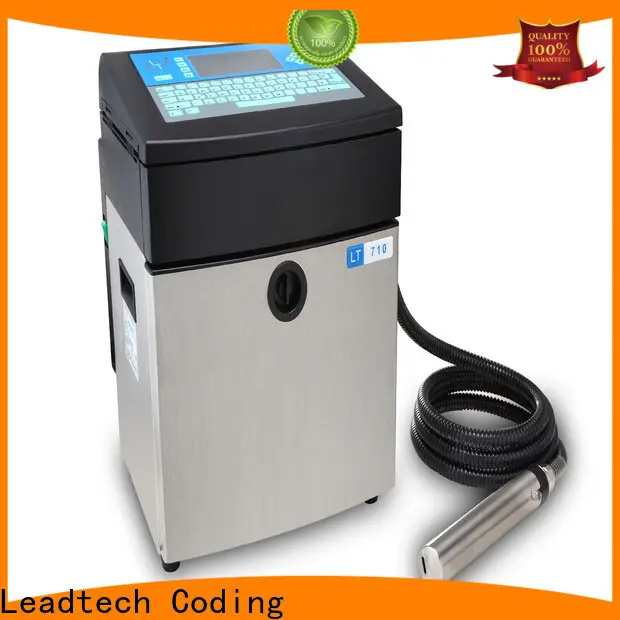 Leadtech Coding innovative mrp and date printing machine professtional for daily chemical industry printing 1
