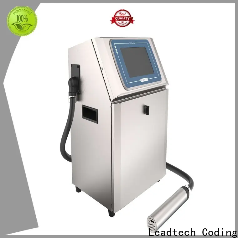 Leadtech Coding batch code printing machine price custom for daily chemical industry printing 1