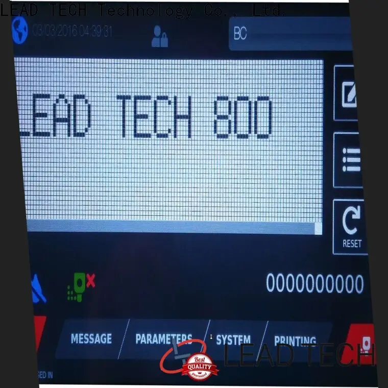 Leadtech Coding high-quality date coding machine professtional for beverage industry printing 1