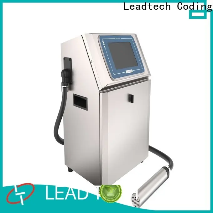 Leadtech Coding pet bottle batch coding machine factory for daily chemical industry printing 1