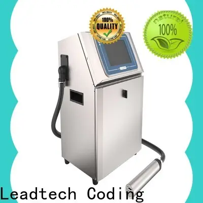 Leadtech Coding commercial hand operated batch coding machine company for food industry printing 1