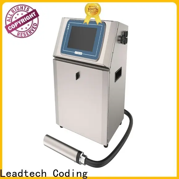 مصنع آلة الترميز اليدوي للدفعة الأولى من Leadtech Coding لطباعة قطع غيار السيارات 1