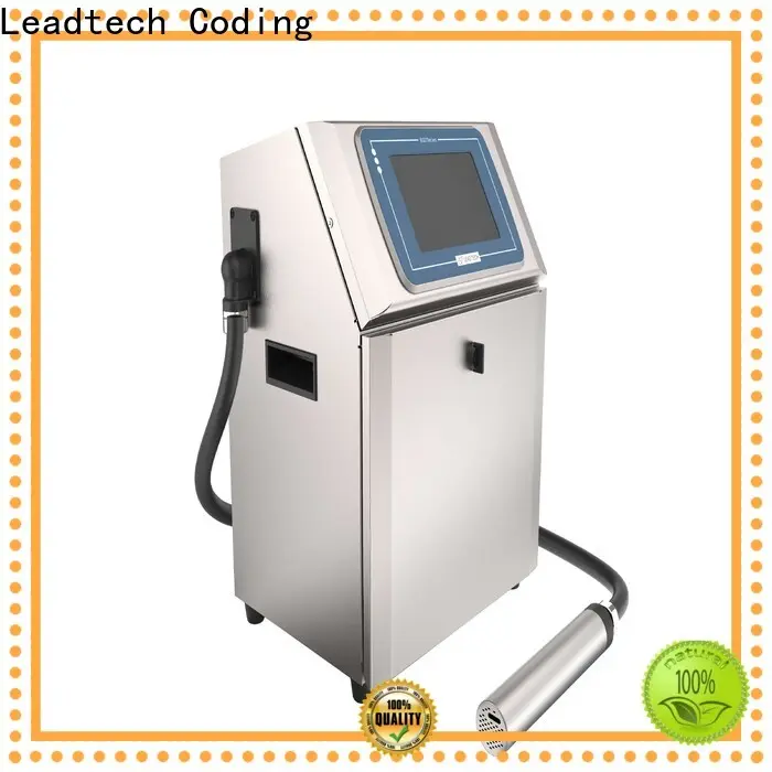 Leadtech Coding commercial mfg date printing machine professtional for tobacco industry printing 1