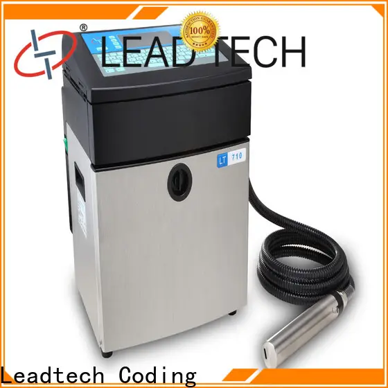 Leadtech Coding hand operated batch coding machine manufacturers for pipe printing 1
