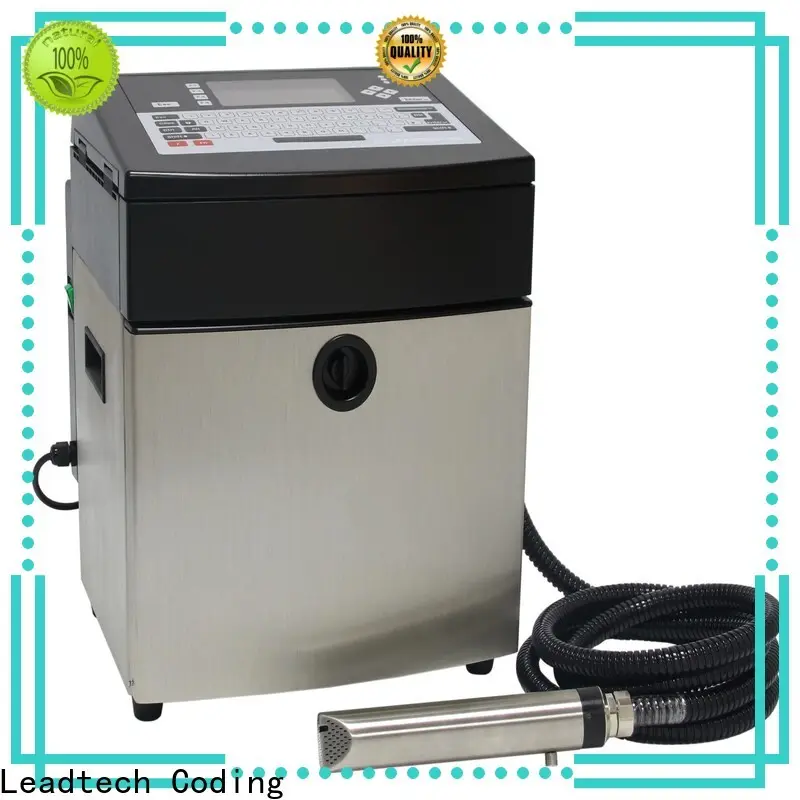 Leadtech Coding expiry date code printer company for daily chemical industry printing 1
