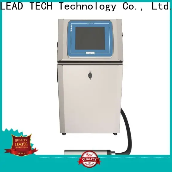Leadtech Coding batch coding machine online professtional for tobacco industry printing 1