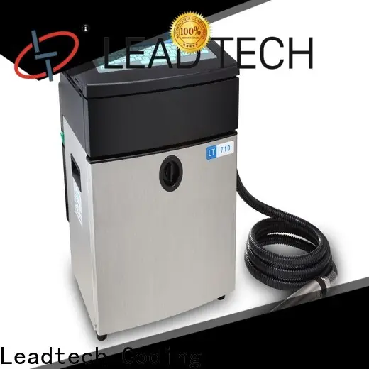 Leadtech Coding automatic round bottle labeling machine labeler with code printer company for food industry printing 1