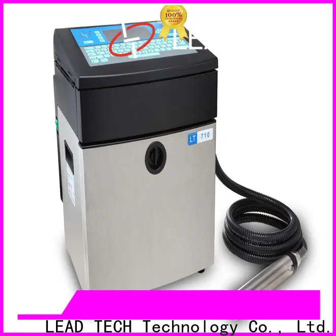 Leadtech Coding batch coding machine online for business for tobacco industry printing 1
