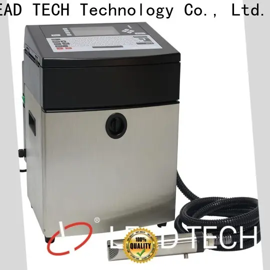 Leadtech Coding innovative batch coding machine for water bottles company for household paper printing 1