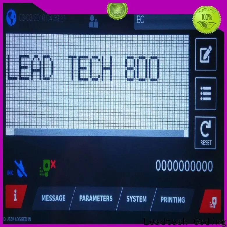 dust-proof used batch coding machine company for auto parts printing 1