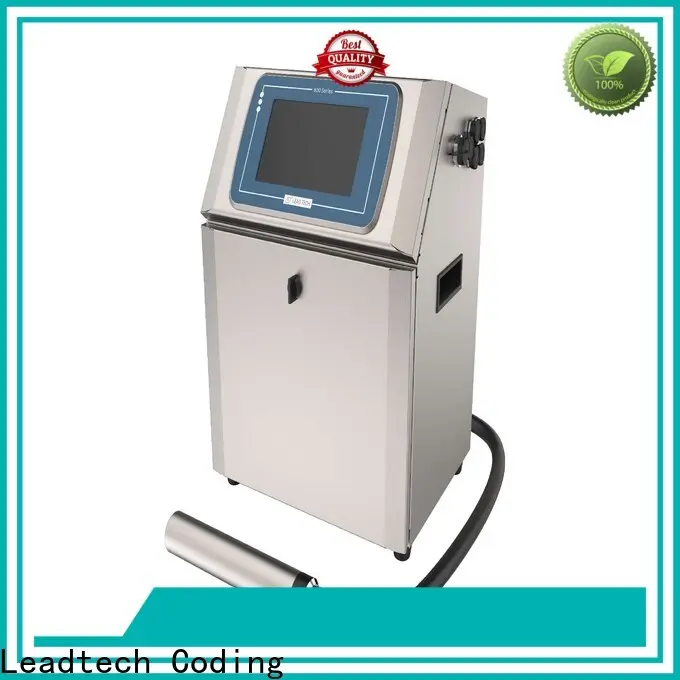 Leadtech Coding expiry date stamp machine company for daily chemical industry printing 1