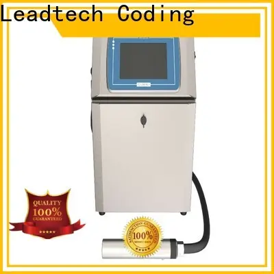 Leadtech Coding mfg and exp date printing machine factory for building materials printing 1