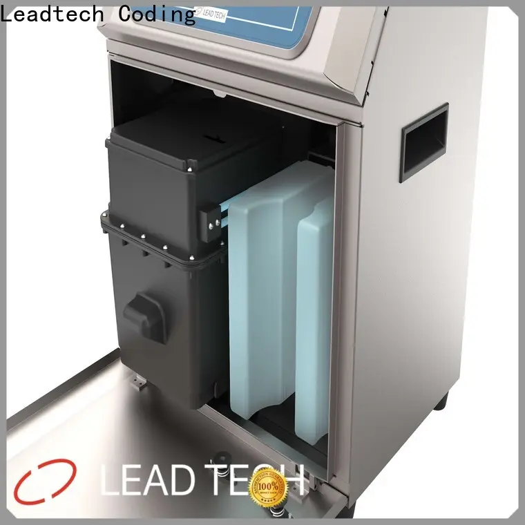 شركة Leadtech Coding أعلى شركة طابعة رموز الدفعات النافثة للحبر لطباعة قطع غيار السيارات 1