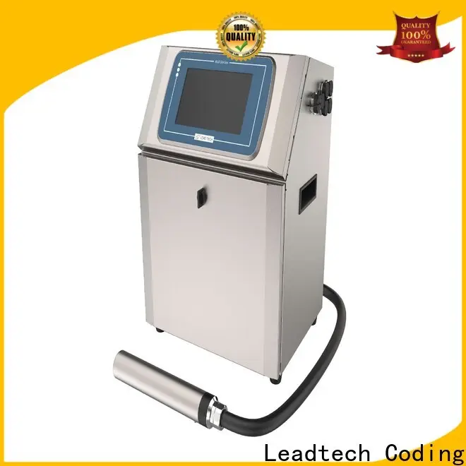 Leadtech Coding inkjet batch coding machine price factory for daily chemical industry printing 1