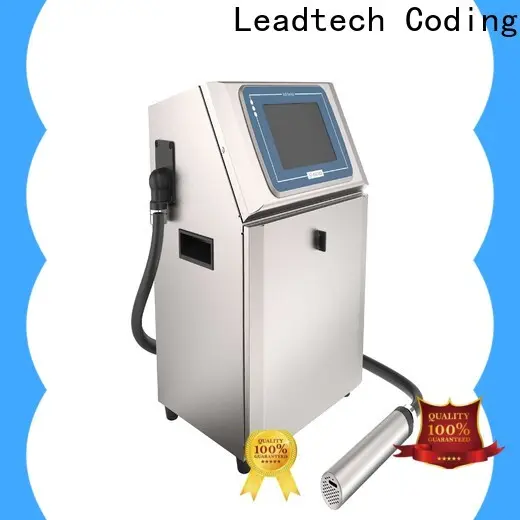 Leadtech Coding carton batch coding machine Supply for beverage industry printing 1