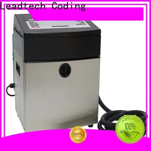 Leadtech Coding semi automatic batch coding machine custom for pipe printing 1