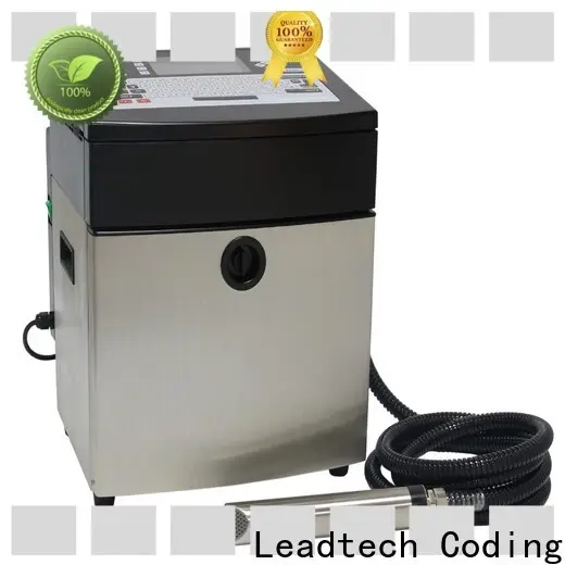 Leadtech Coding dust-proof manual batch coding machine for pet bottles professtional for food industry printing 1