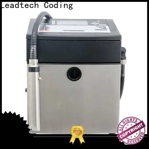 Leadtech Coding date coding machine for pouch custom for drugs industry printing 1