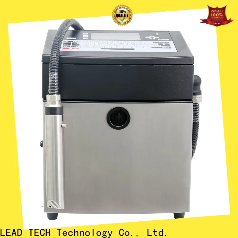Leadtech Coding semi automatic batch coding machine for business for daily chemical industry printing 1