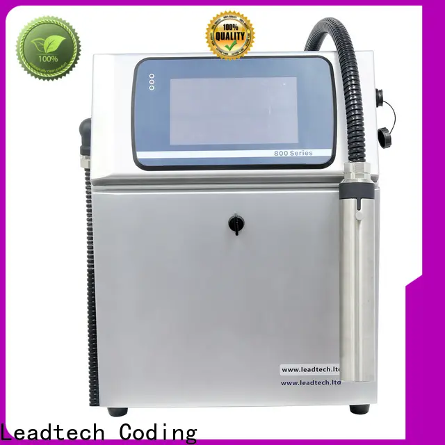 Leadtech Coding Wholesale semi automatic batch coding machine price company for food industry printing 1